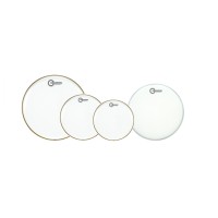 Set de Parches Classic Clear Aquarian Resonante/Batidor CC-B Standar
