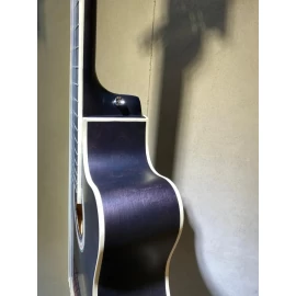 Guitarra Clásica Electroacústica Blast Cuerdas Nylon Gris Oscuro VC20C