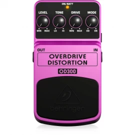 Pedal efecto Behringer Overdrive/Distortion OD300 