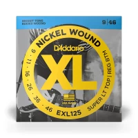 Cuerdas Guitarra Eléctrica D’Addario EXL125
