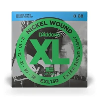 Cuerdas Guitarra Eléctrica D'Addario 08-38 EXL130