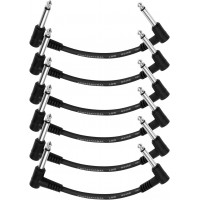 Pack Cables Patch 15 cm 6 unidades Donner EC1048 