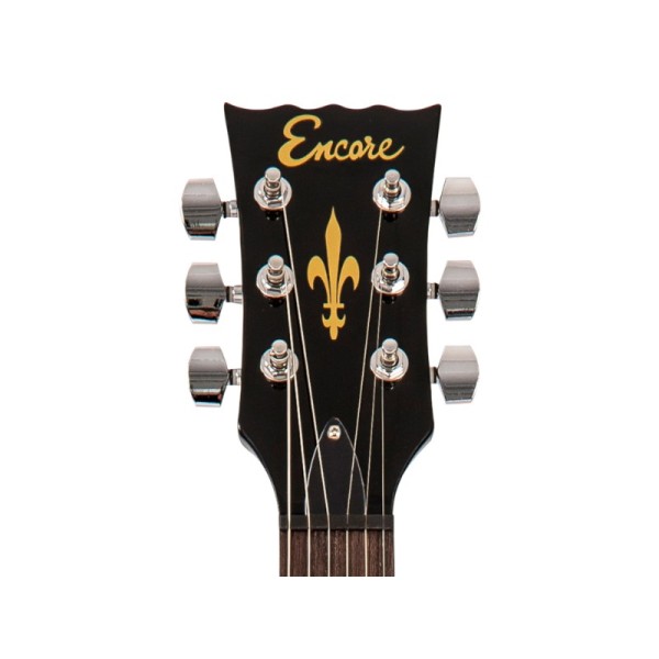 Guitarra Eléctrica Tipo SG Encore E69BLK Negra Encore 