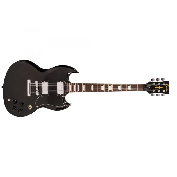 Guitarra Eléctrica Tipo SG Encore E69BLK Negra Encore 