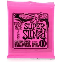 Cuerdas para guitarra eléctrica Ernie Ball Super Slinky (.009–.042) 2223