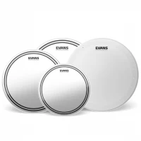 Set de Parches Evans EC2S Clear Fusion + HD Dry 14" EPP-EC2SHDD-F
