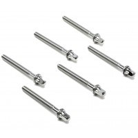 Pernos Afinador Gibraltar 52 mm Hilo 7/32 Juego De 6 Unidades SC-4B