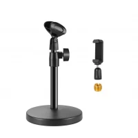 Atril para Celular y Microfono de Mesa