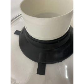Resonador de para bombo Blanco tipo Kickport 