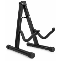 Atril Soporte Plegable para Guitarra y Bajo Negro J-40B