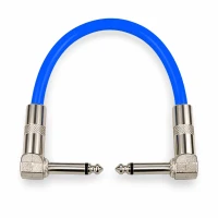 Cable Patch para Pedales de Efectos Jack 6.35mm Mono Acodado XG07