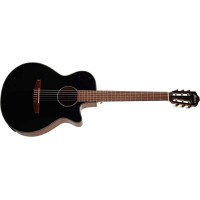 Guitarra Electro Acústica cuerda de nylon negra Ibanez AEG50N BKH