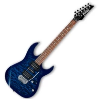 Guitarra Eléctrica Ibanez Transparent Blue Burst GRX70QA