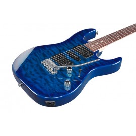 Guitarra Eléctrica Ibanez Transparent Blue Burst GRX70QA