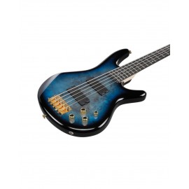 Bajo Eléctrico Ibanez 5 Cuerdas Transparent Marine Burst GSR205PC-TMU