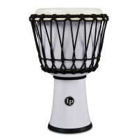 Djembe Afinable 7" Latin Percussion Circle Blanco LP1607WH