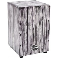 Cajón Flamenco Latin Percussion LP Aspire Accent White Streak LPA1332-WS