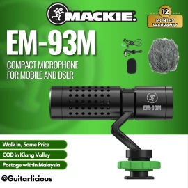Micrófono Compacto Direccional Mackie EM-93M