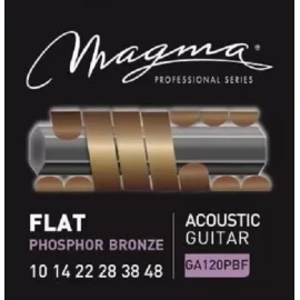 Cuerdas para Guitarra Acústica Flat 0.10 Bronce/Phosphoro Magma Strings 