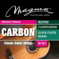 Set de Cuerdas de Guitarra Clásica Profesional Carbono Magma GC110C Tensión Media