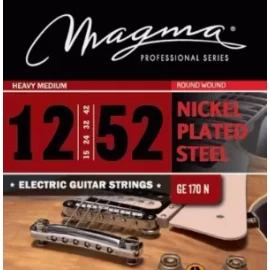 Set de Cuerdas Para Guitarra Eléctrica Heavy GE170N .012 - .052 Magma Strings 