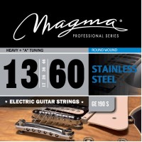 Set de Cuerdas Para Guitarra Eléctrica Heavy A Tuning Nickel Magma GE190S .013 - .060