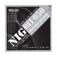 Cuerdas Guitarras NIG Folk NPB-520 11-50 Fosforo Bronze