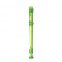 Flauta Yamaha Verde Traslúcida Digitación Alemana YRS-20GG