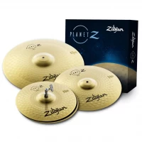 Pack Platillos Zildjian Planet Z 3 Piezas: Hi-Hat 14" + Crash 16" + Ride 20 ZP4PK