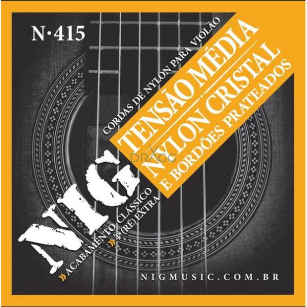 Cuerdas de Guitarra Clásica  NIG N-415