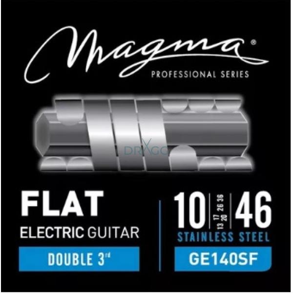 Set de Cuerdas Para Guitarra Eléctrica Flat Magma GE140SF .010/0.46