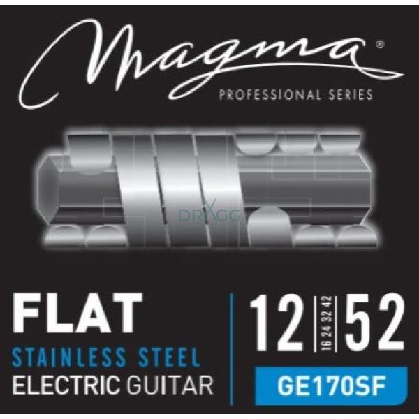 Set de Cuerdas Para Guitarra Eléctrica Flat Magma GE170SF .012 - .052