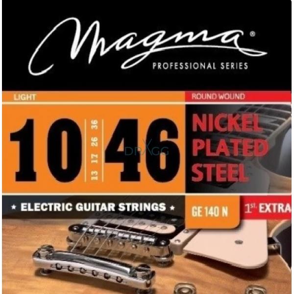 Set de Cuerdas Para Guitarra Eléctrica Estandar Magma GE140N .010 - .046