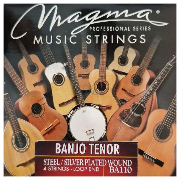Cuerdas de Banjo Tenor de 4 Cuerdas Magma BA110